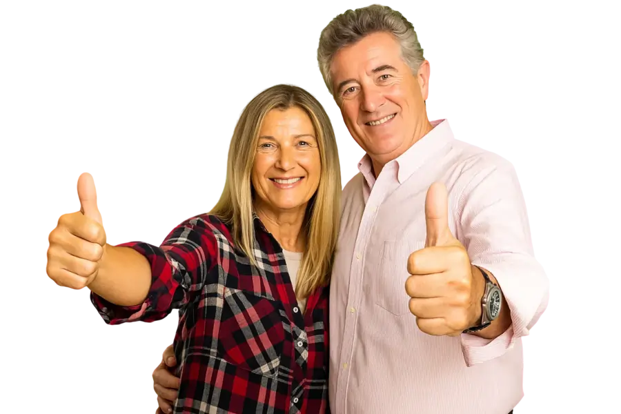 Happy UK Couple